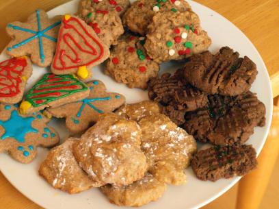 Whole Grain Holiday Cookies