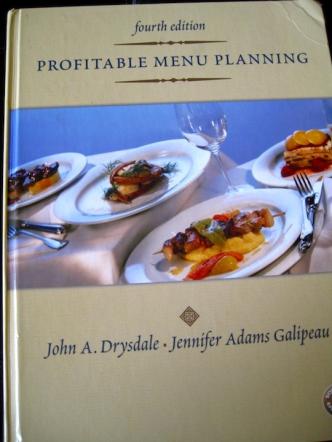 Our menu planning textbook, Profitable Menu Planning.